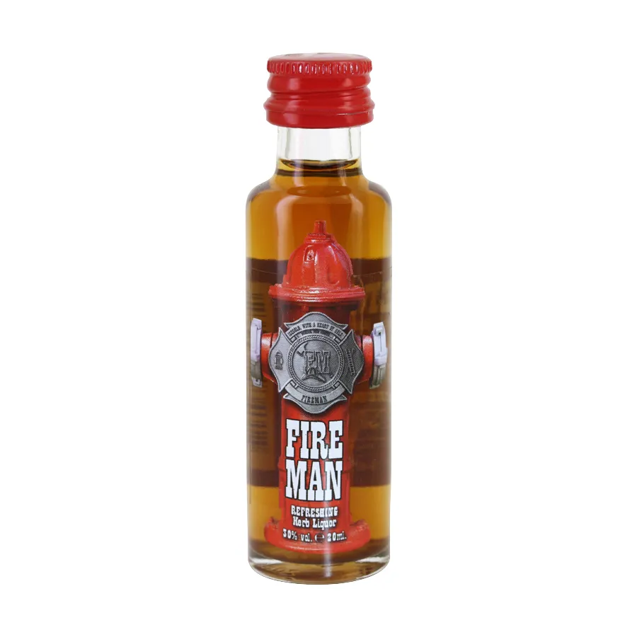 [LIFIM] Mignonnette liqueur FIREMAN 2 cl 30°