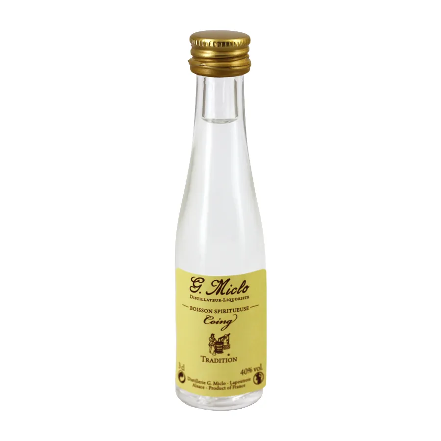Mignonnette Eau de vie Coing Miclo 3 cl 40°