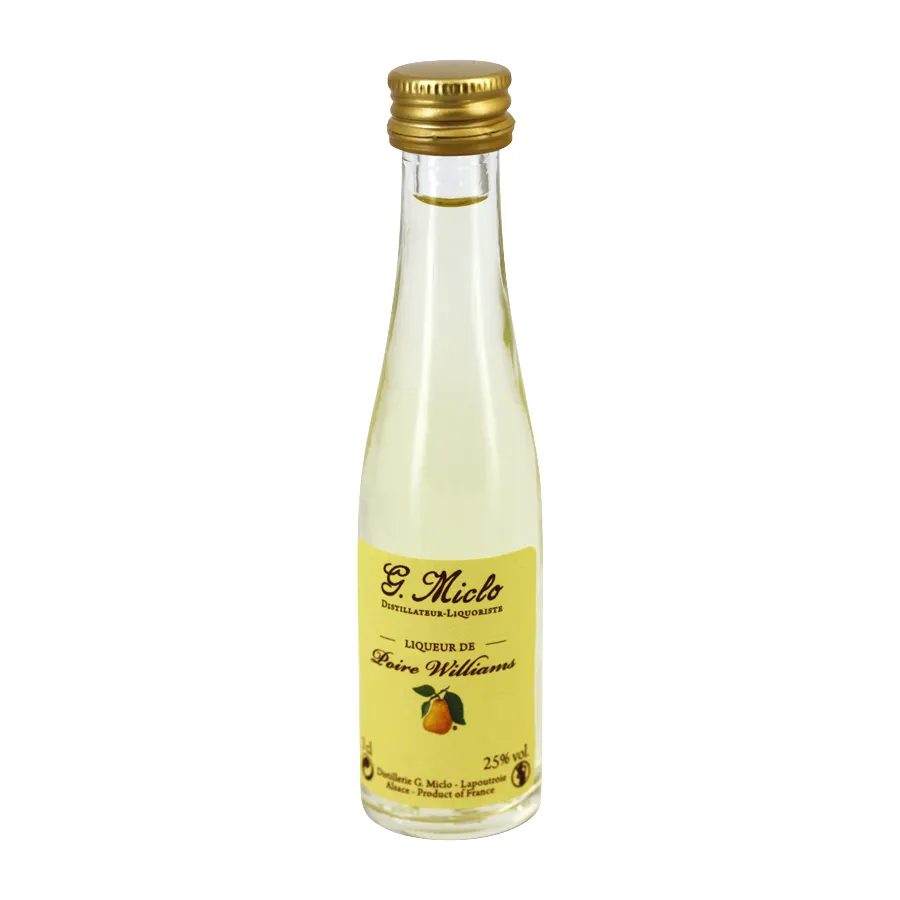 [LIMIPW] Mignonnette Liqueur Poire Williams  Miclo 3 cl 25°