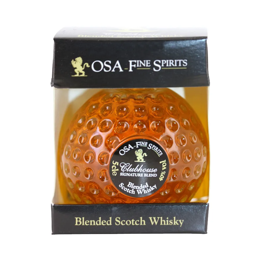 [WHOSAGO] Mignonnette Whisky blended CLUBHOUSE OSA GOLF 5 cl 40°
