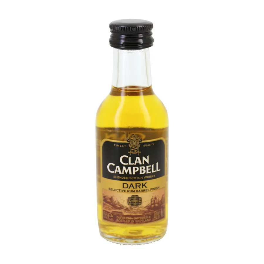 [WHRICC] Mignonnette de Whisky Clan Campbell DARK 5 cl 40°