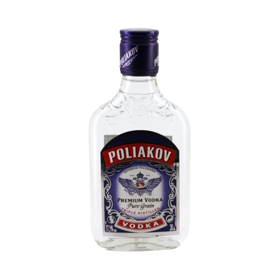 [VOPOF] Flasque vodka POLIAKOV 20 cl 37,5°