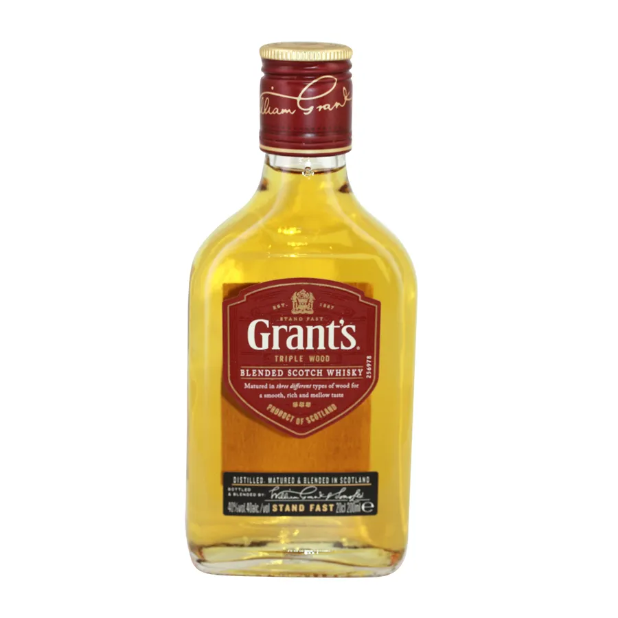 [WHMEGR] Flasque de Whisky Grant's 20 cl 40°