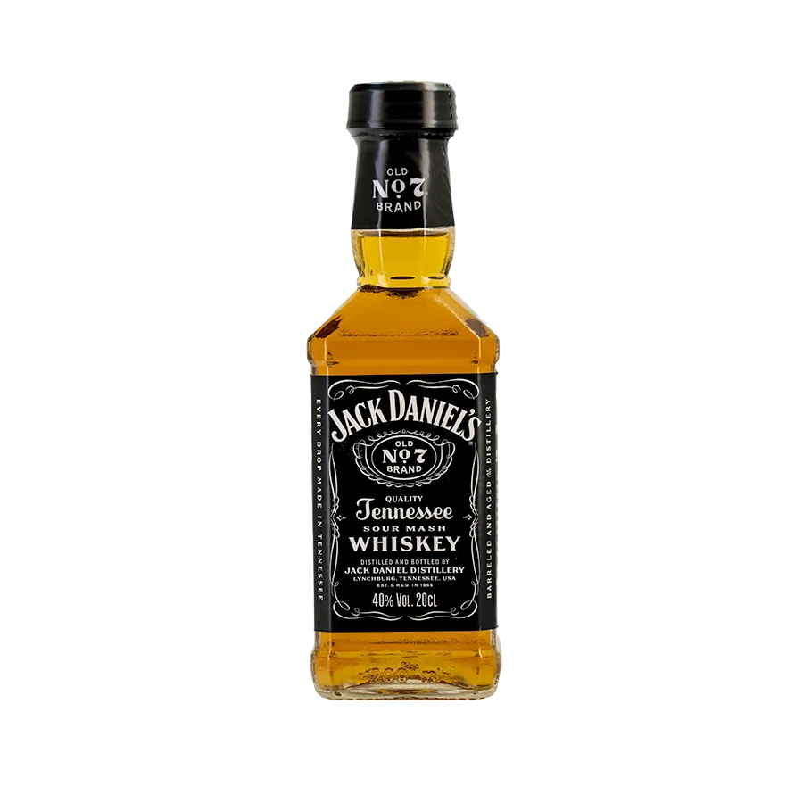 Flasque Whiskey Jack Daniel's 20 cl 40°