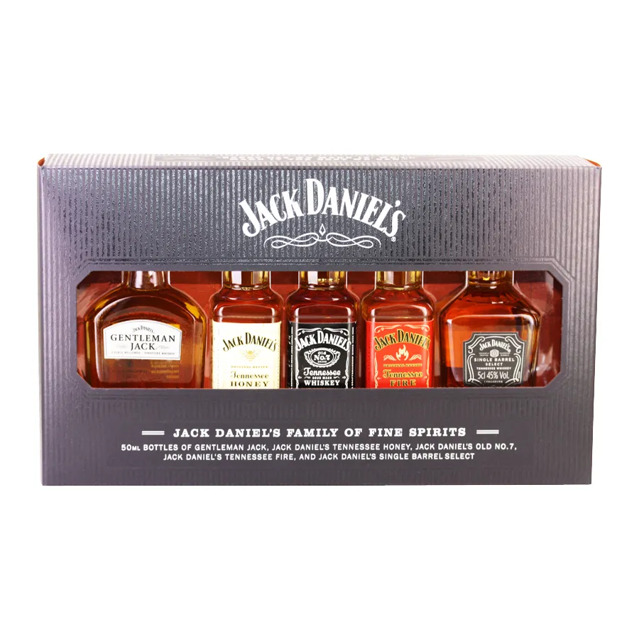 [WHJDB5] Mignonnettes Whiskey Jack Daniel's Family box
