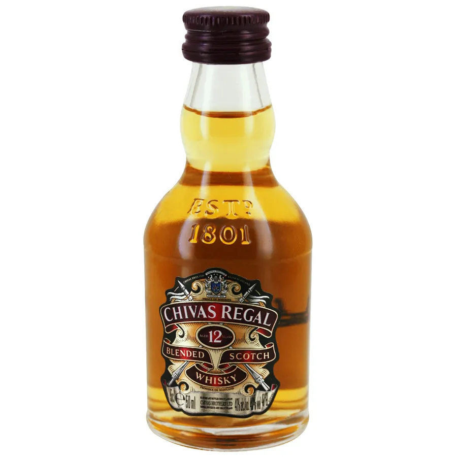 [WHRICH] Mignonnette de Whisky Chivas 12 ans 5 cl 40°