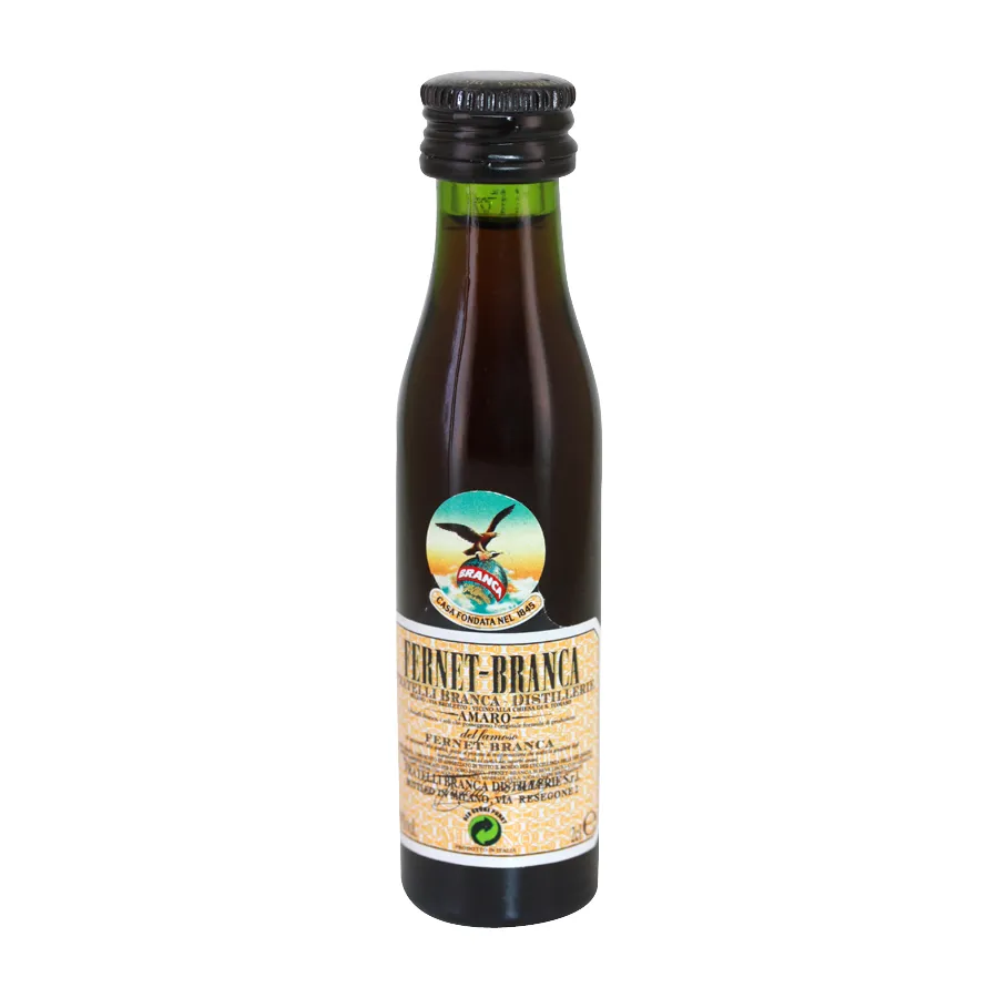 Mignonnette liqueur bitter FERNET BRANCA 2 cl 39°