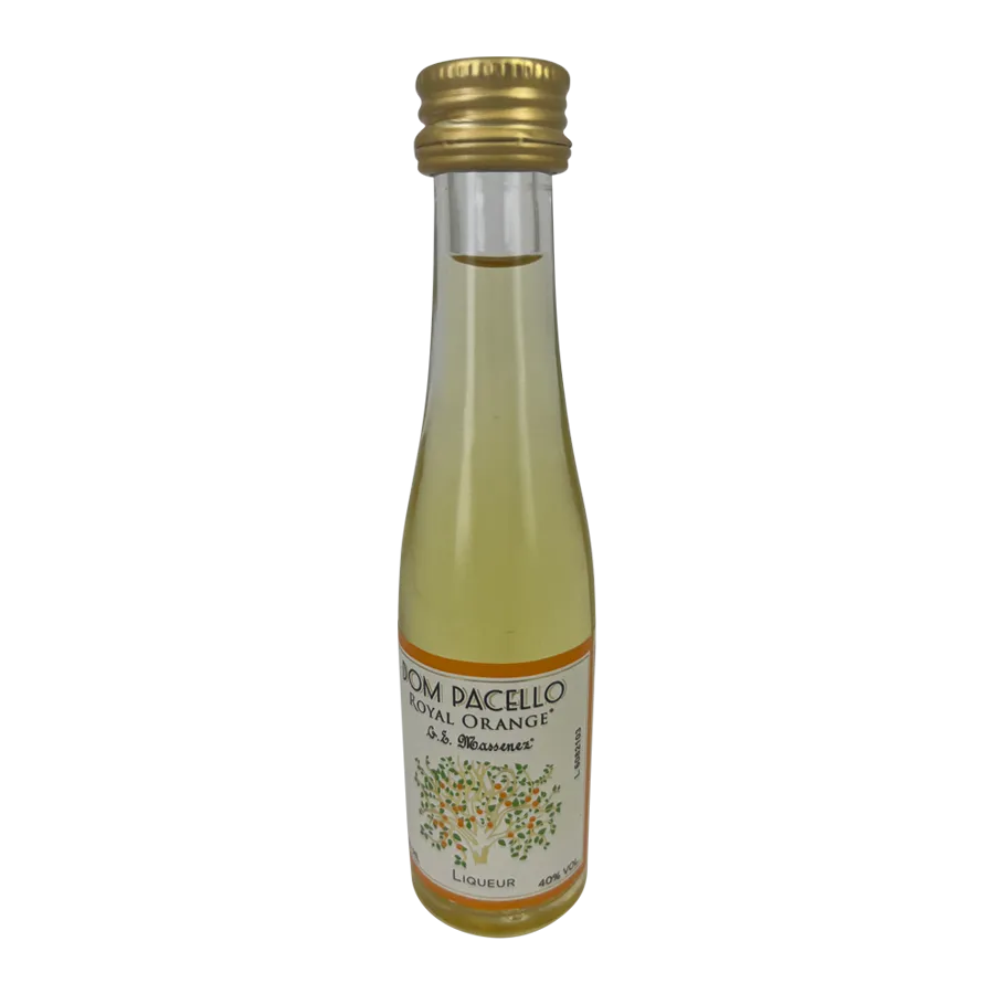 Mignonnette liqueur DOM PACELLO Royal Orange 3 cl 40°