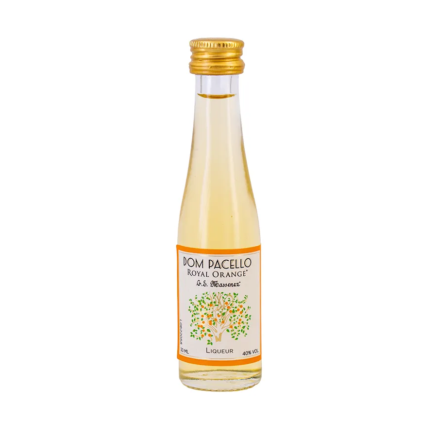 Mignonnette liqueur DOM PACELLO Royal Orange 3 cl 40°