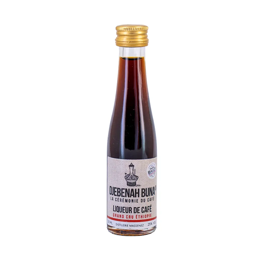 Mignonnette liqueur café DJEBENAH BUNA Massenez 3 cl 25°
