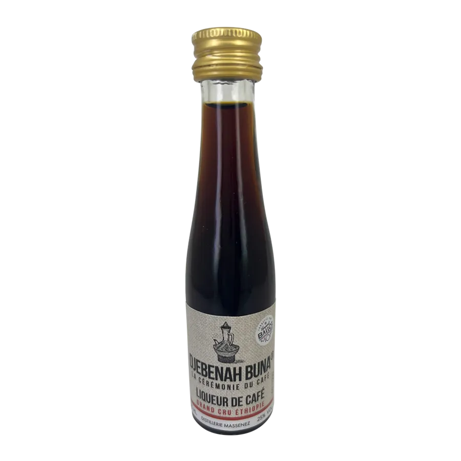 Mignonnette liqueur café DJEBENAH BUNA Massenez 3 cl 25°