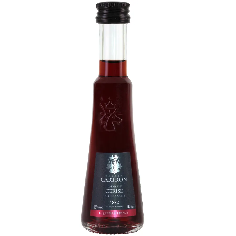 [CRJCCE] Mignonnette crème de cerise Cartron 3 cl 18°