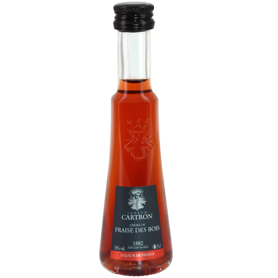 [CRJCFR] Mignonnette crème de fraise Cartron 3 cl 18°