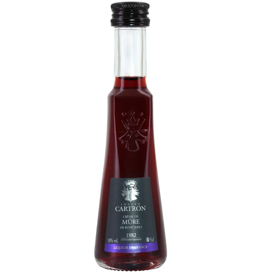 [CRJCMU] Mignonnette crème de mure Cartron 3 cl 18°