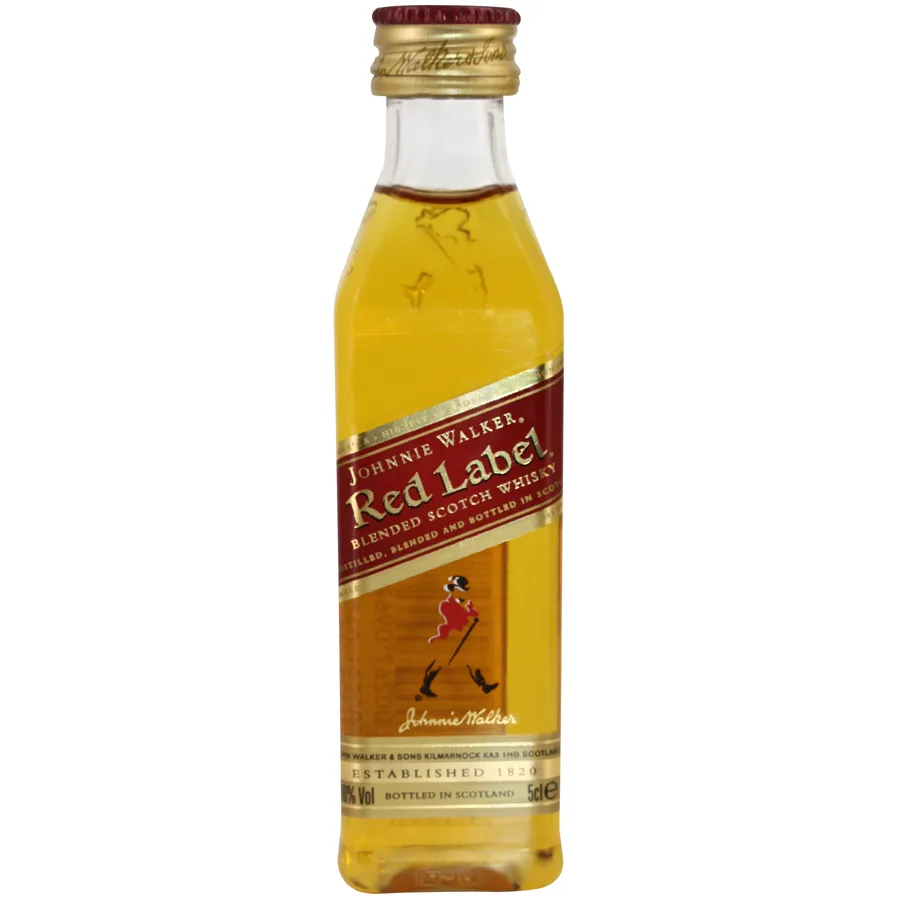 [WHDIJWR] Mignonnette de Whisky Johnnie Walker red label 5 cl 40°