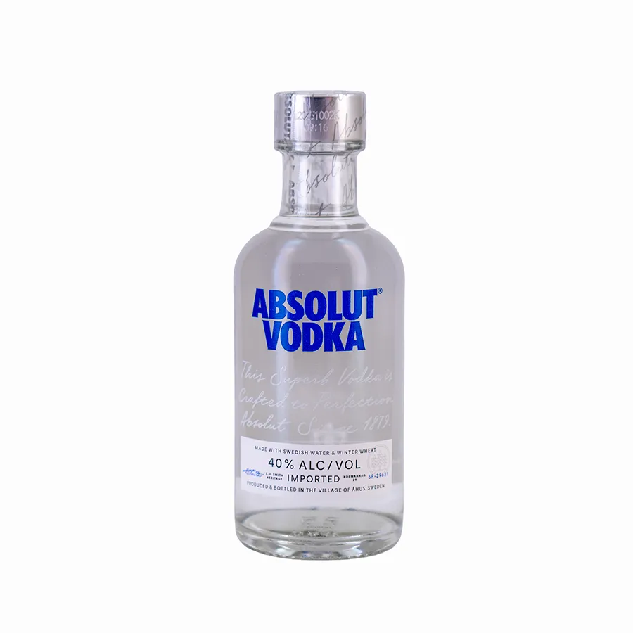 [VORIABF] Flasque de Vodka Absolut 20 cl 40°