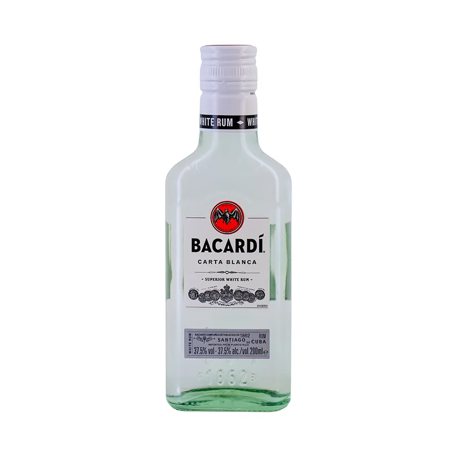 [RHBABAF] Flasque de Rhum BACARDI superior blanc 20 cl 40°