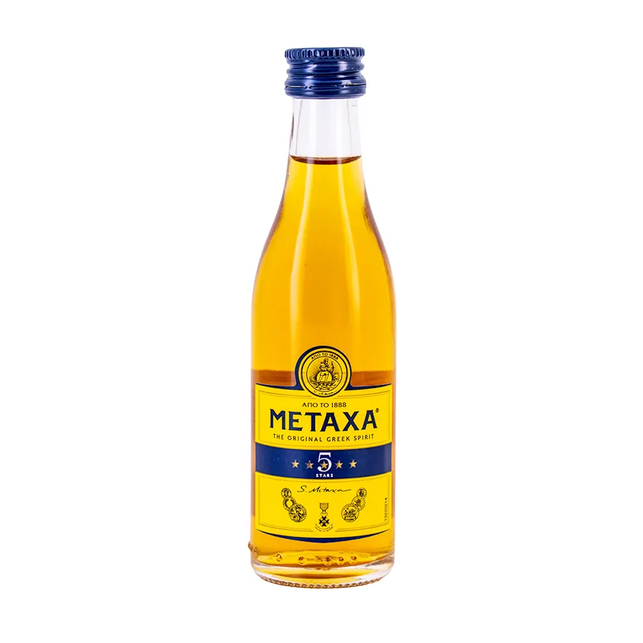 Mignonnette Eau de vie de vin grec METAXA 5 cl 38°