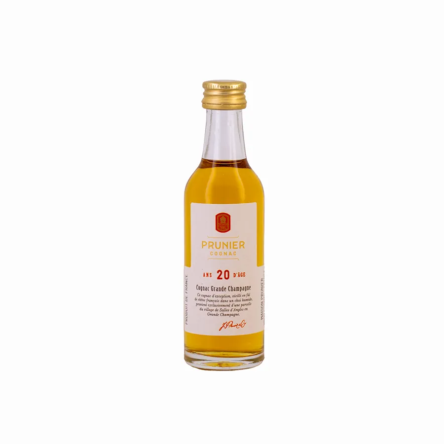 [COPRU20] Mignonnette Cognac PRUNIER 20 Ans 5cl 43°