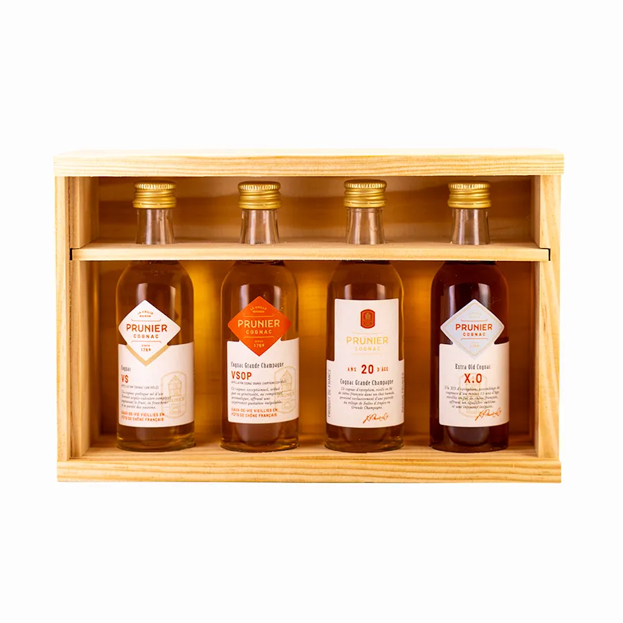 [COPRUBOX] Coffret mignonnettes Cognac PRUNIER 20cl 40°
