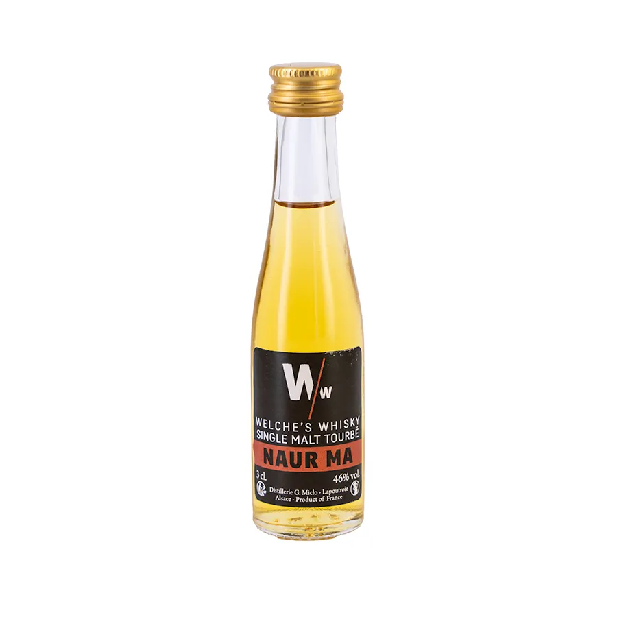 [WHMINM] Mignonnette Welche's Whisky NAUR MA Miclo 3 cl 46°