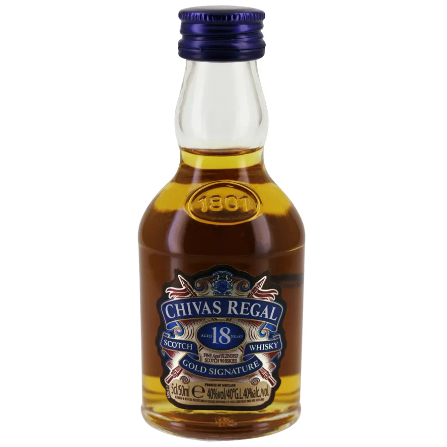 [WHRICH18] Mignonnette de Whisky Chivas 18 ans 5 cl 40°