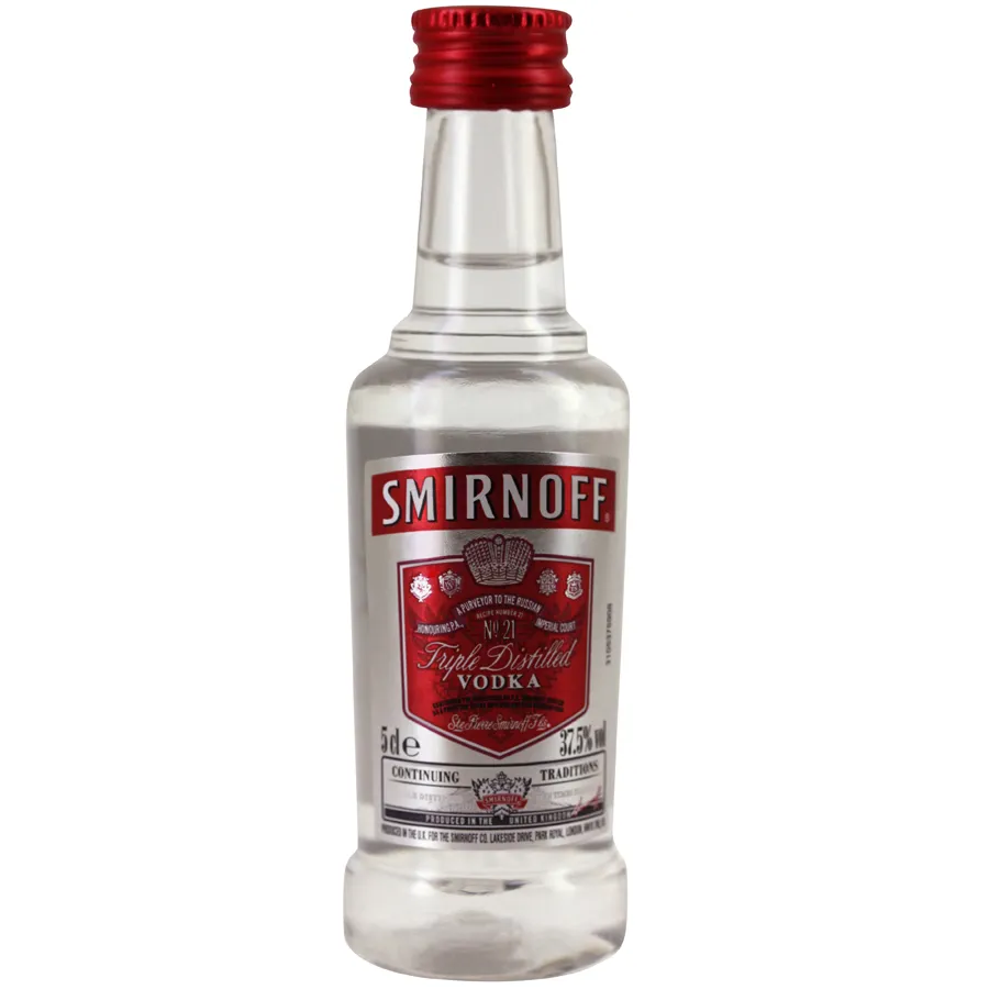 [VODISM] Mignonnette de Vodka Smirnoff 5 cl 37,5°