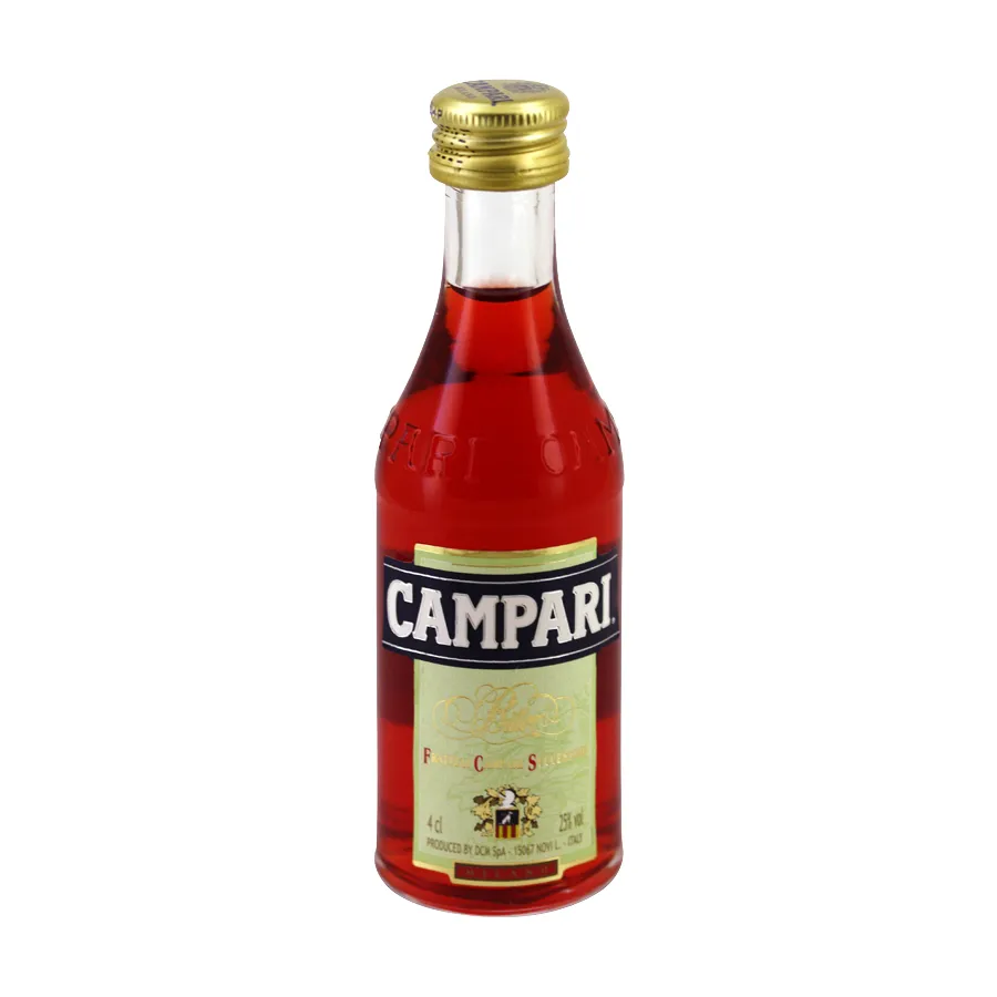 [LIROCA] Mignonnette CAMPARI bitter apéritif 4 cl 25°