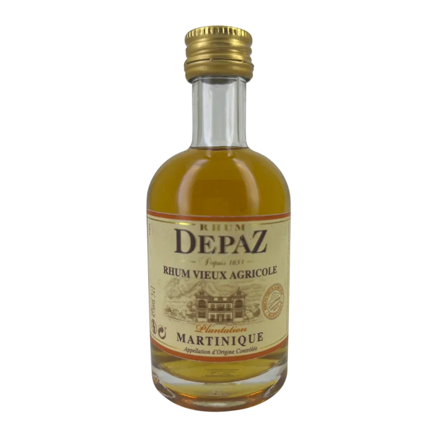 [RHDEPPL] Mignonnette de Rhum Plantation DEPAZ 5cl 45°