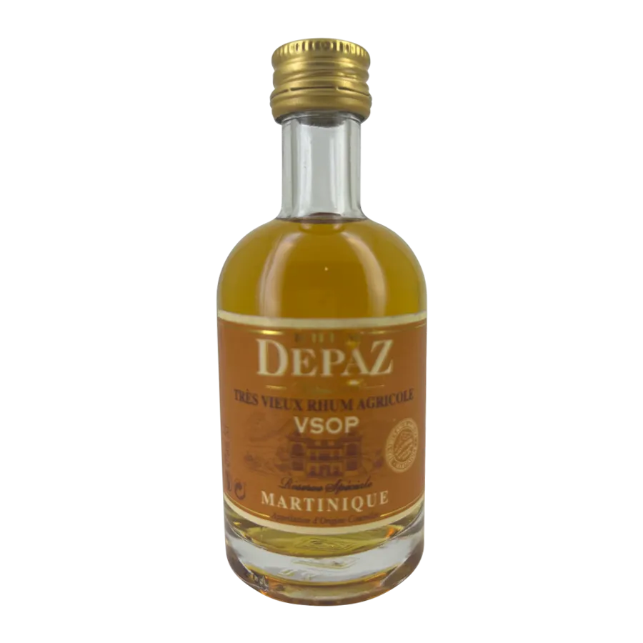 [RHDEPVSOP] Mignonnette de Rhum VSOP DEPAZ 5 cl 45°