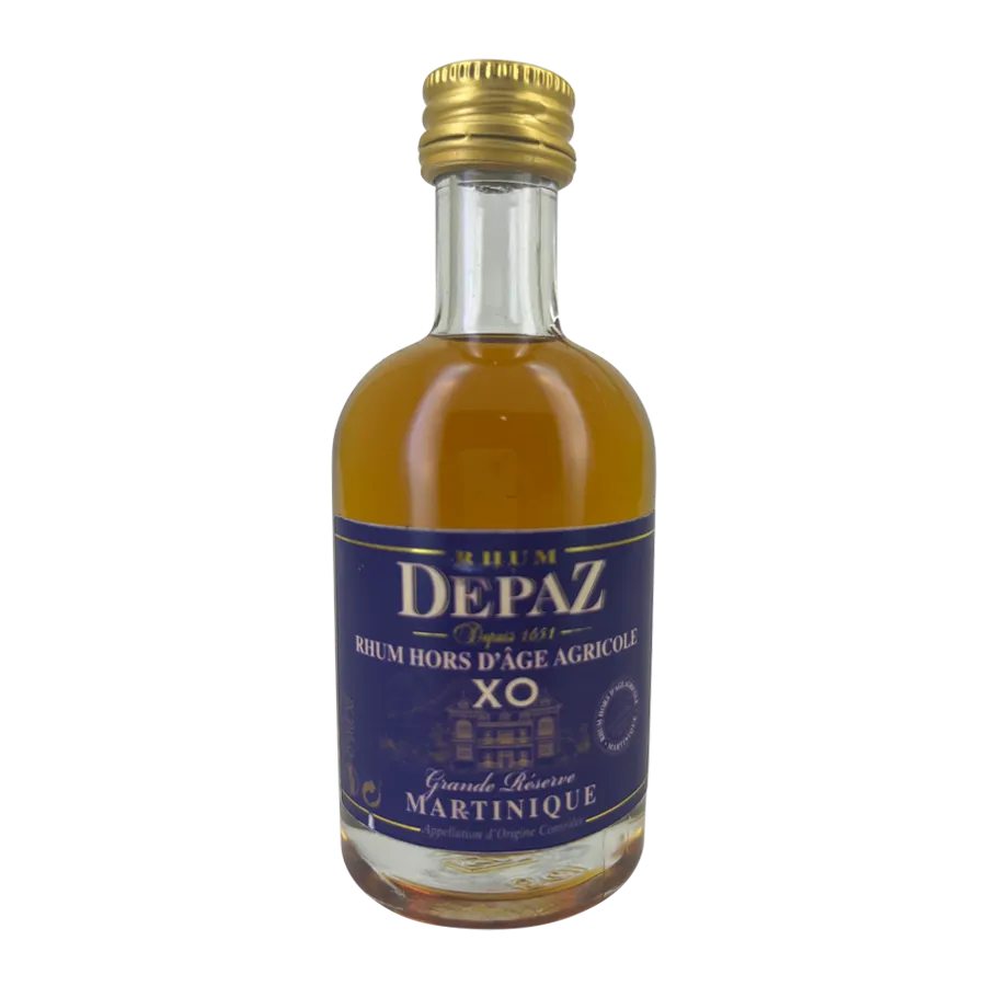 [RHDEPXO] Mignonnette de Rhum XO DEPAZ 5 cl 45°