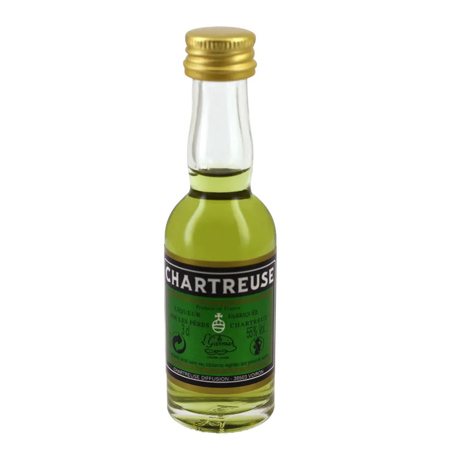 [LIQCHCV] Mignonnette de Liqueur Chartreuse verte 3 cl 55°