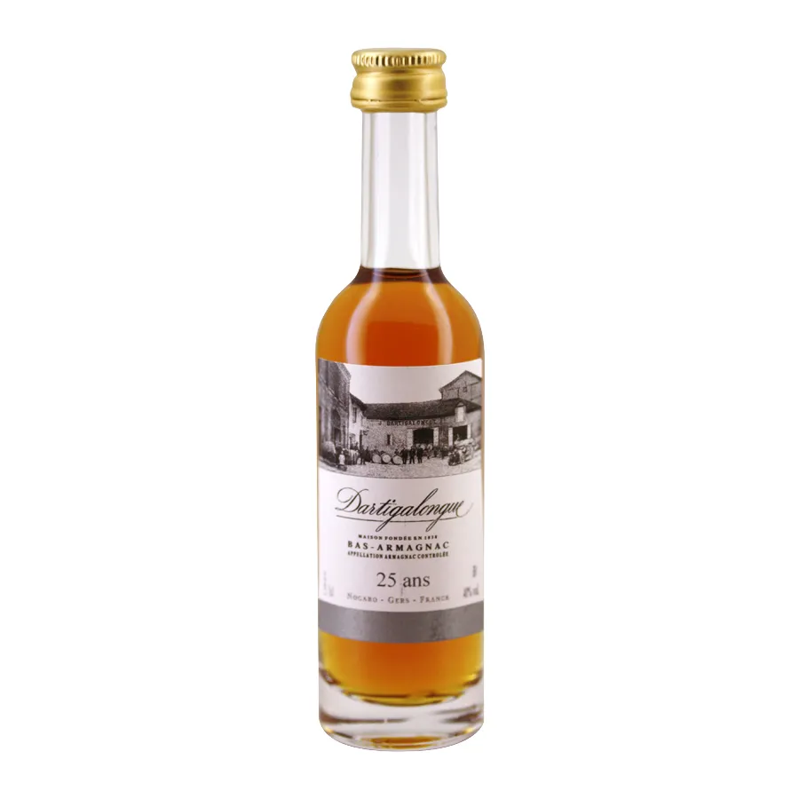 [ARDAR25] Mignonnette d'Armagnac Dartigalongue 25 ans  5 cl 40°