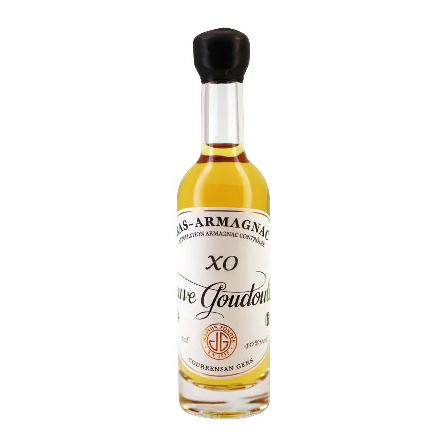 [ARGOUXO5] Mignonnette d'Armagnac Goudoulin  XO 5 cl 40°