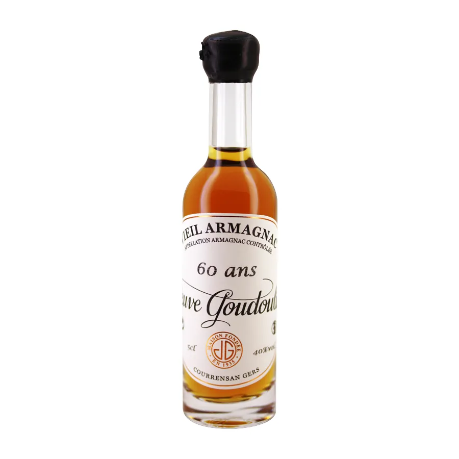 [ARGOU560] Mignonnette d'Armagnac Goudoulin 60 ans 5 cl 40°