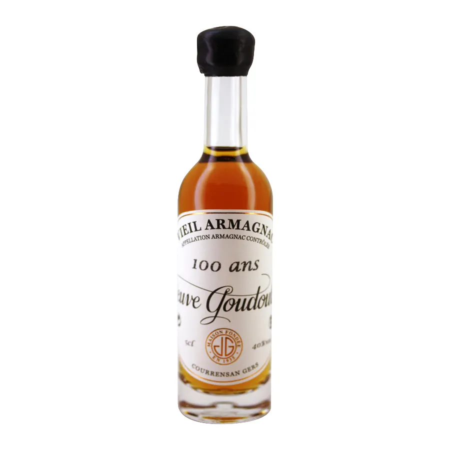 [ARGOU5100] Mignonnette d'Armagnac Goudoulin 100 ans 5 cl 40°